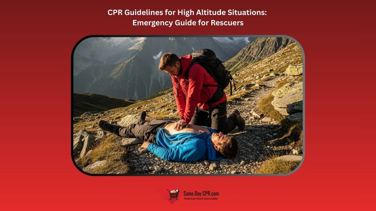 CPR Guidelines for High Altitude Situations: Emergency Guide for Rescuers