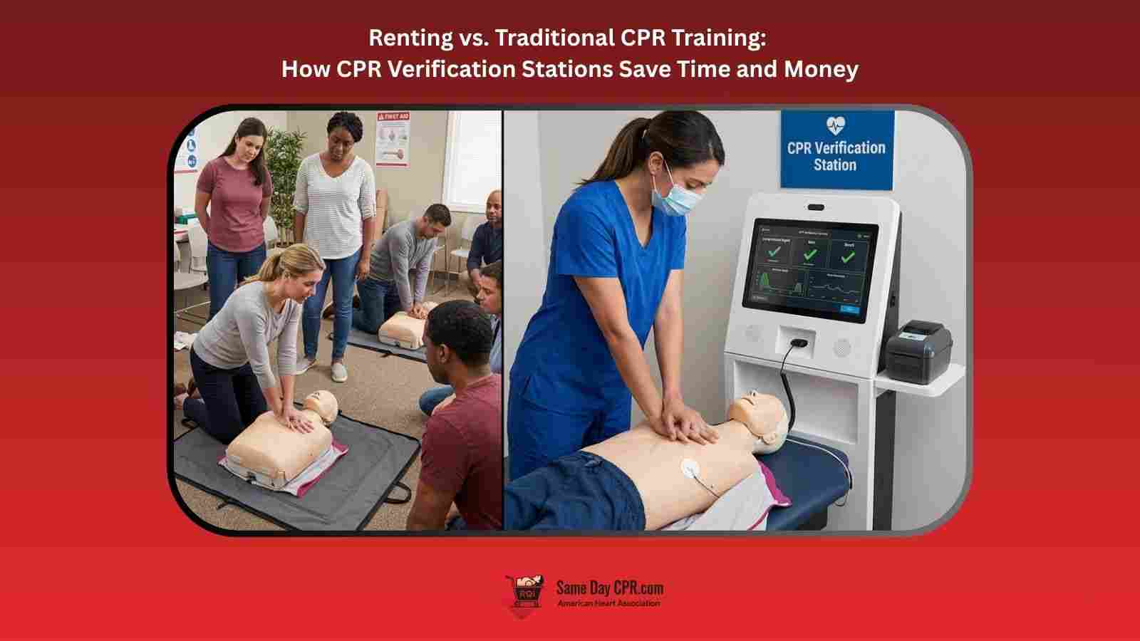 renting vs traditional cpr training