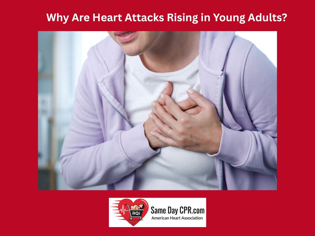 why are heart attacks rising in young adults