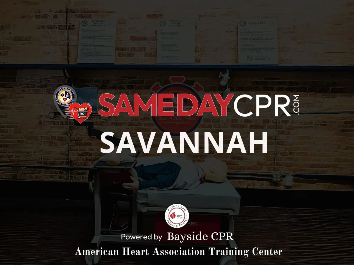 sameday cpr savannah