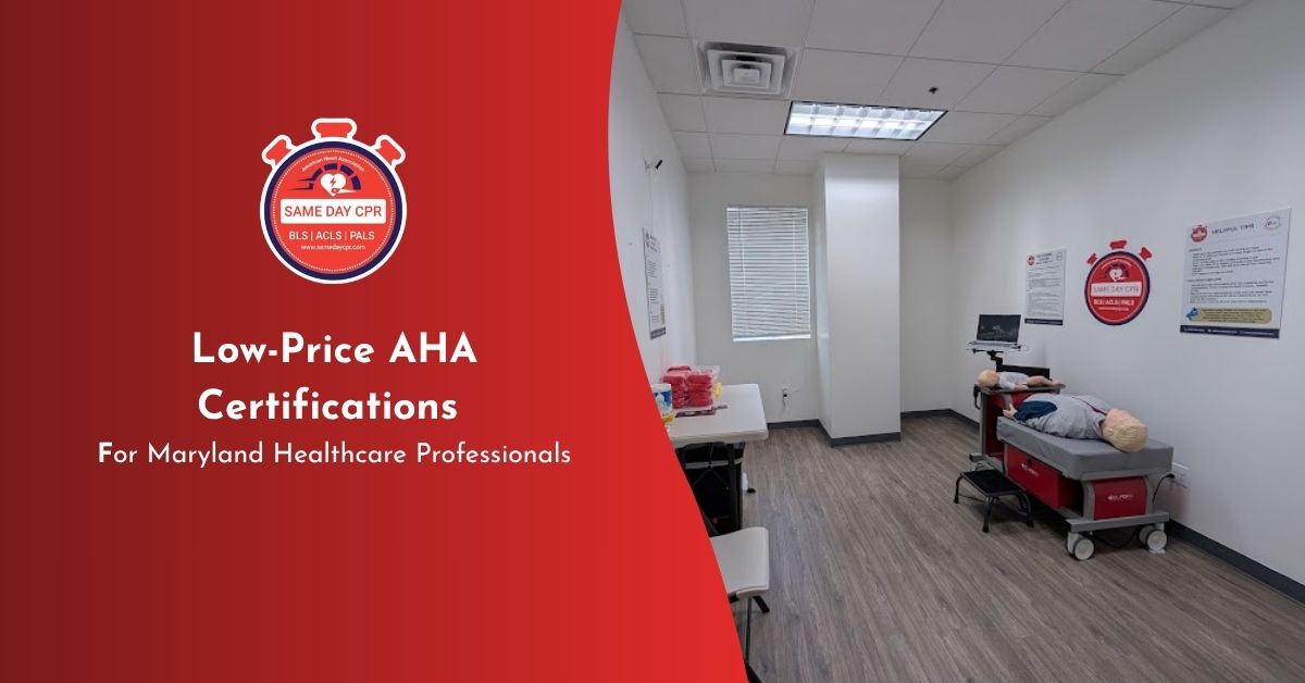 low price cpr certifications maryland hcp