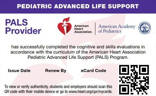 pals certification aha