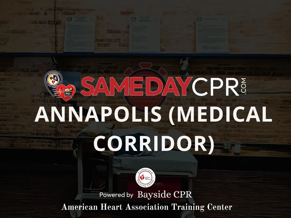 sameday cpr annapolis medical corridor