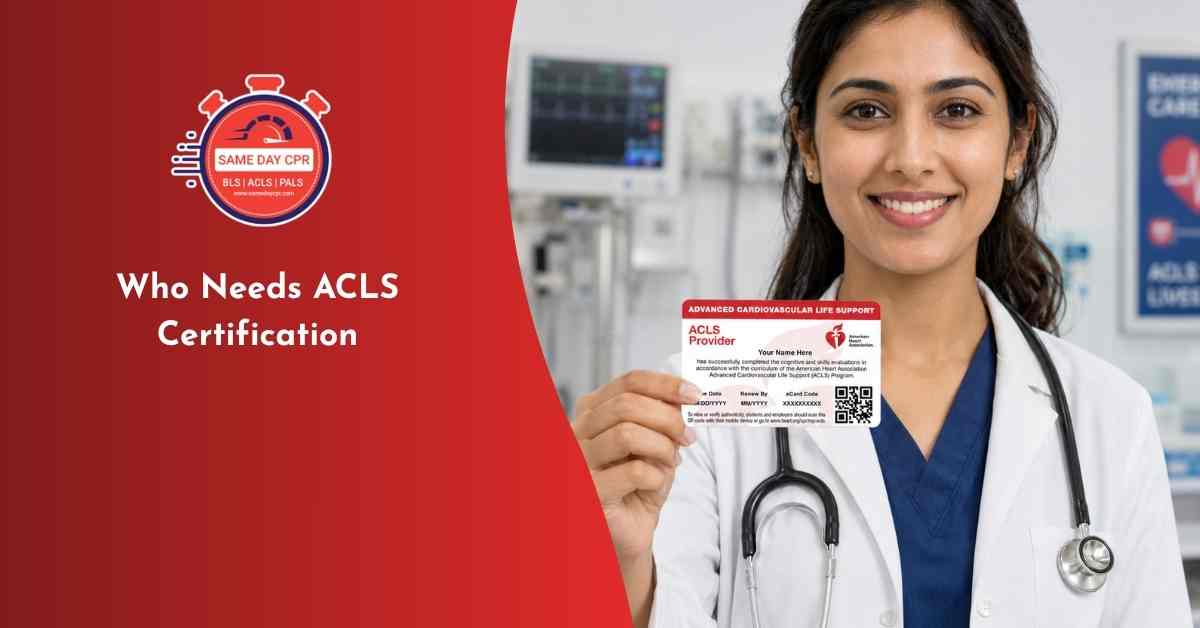who needs acls certification